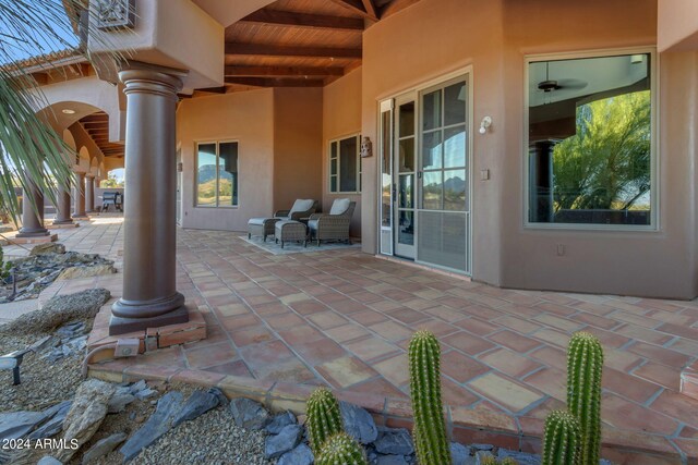 view of patio