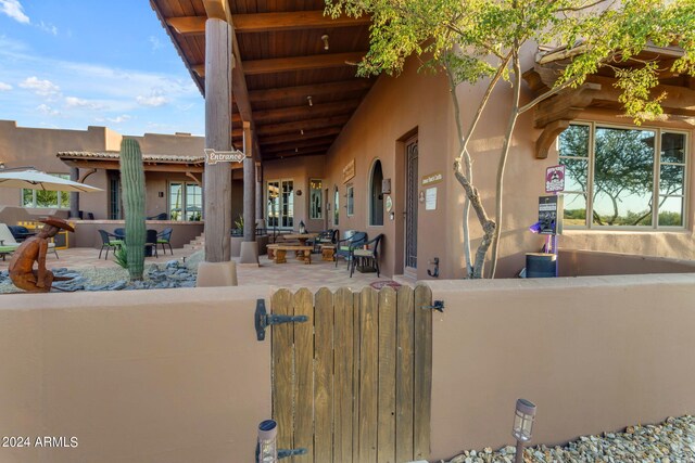 view of patio / terrace featuring outdoor lounge area