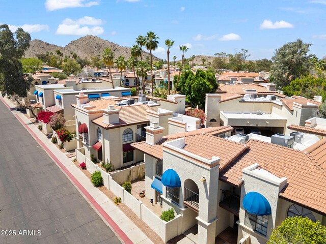 8844 S 51st St Unit 3, Phoenix, AZ 85044 - aerial view featuring a residential view and a mountain view