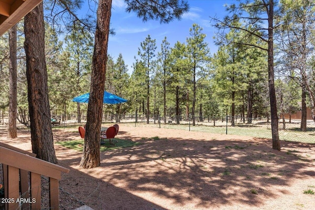 4170 Apache Dr, Happy Jack, AZ 86024 - view of yard with fence
