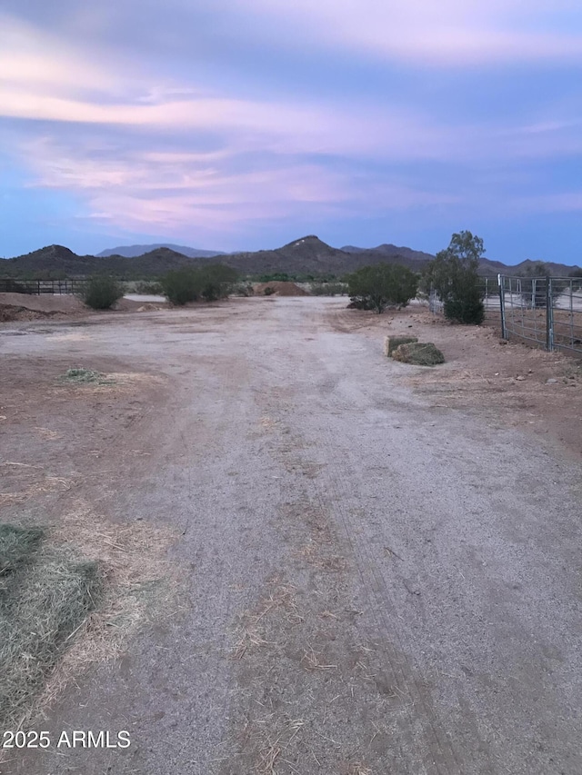 39281 Ave 61 Unit 1/2, Salome, AZ 85348 - view of street featuring a mountain view