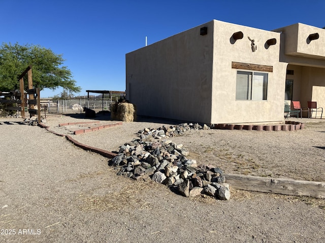39281 Ave 61 Unit 1/2, Salome, AZ 85348 - view of home's exterior featuring stucco siding