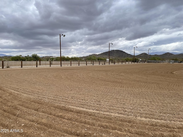 39281 Ave 61 Unit 1/2, Salome, AZ 85348 - view of yard featuring a mountain view