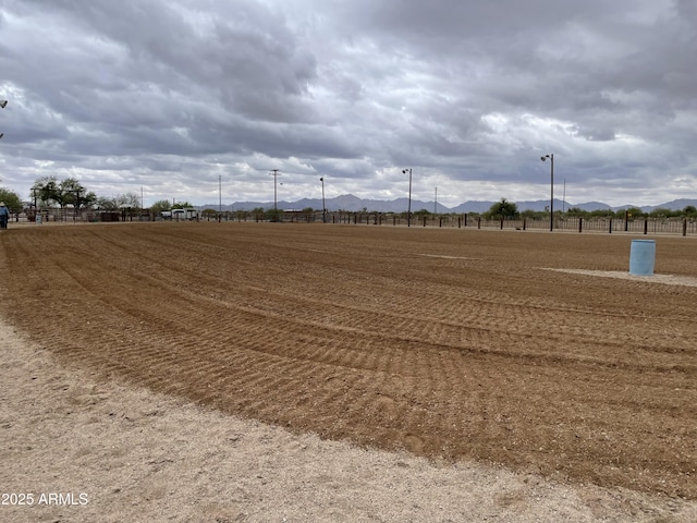 39281 Ave 61 Unit 1/2, Salome, AZ 85348 - view of yard with a mountain view