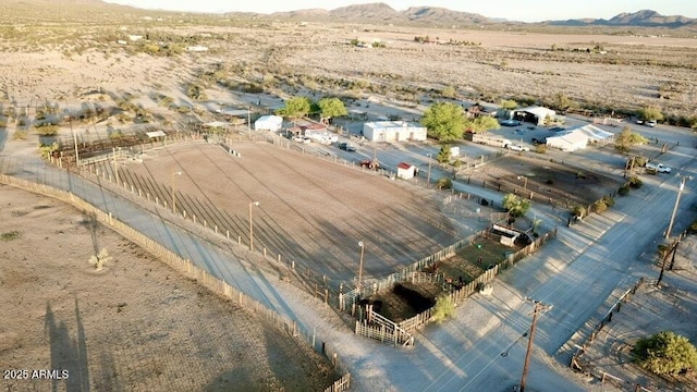 39281 Ave 61 Unit 1/2, Salome, AZ 85348 - view of rural area with a mountainous background and a desert landscape