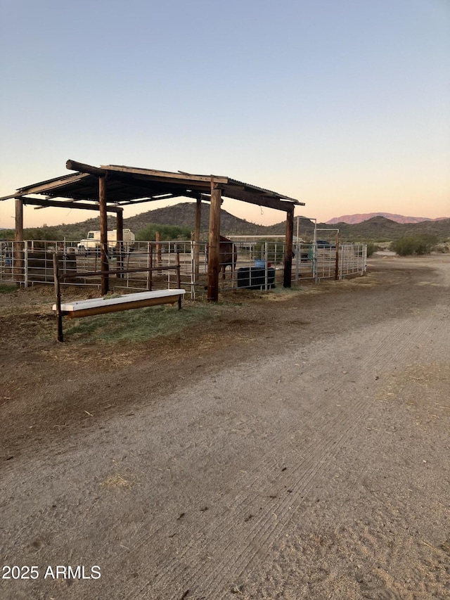 39281 Ave 61 Unit 1/2, Salome, AZ 85348 - exterior space with an exterior structure