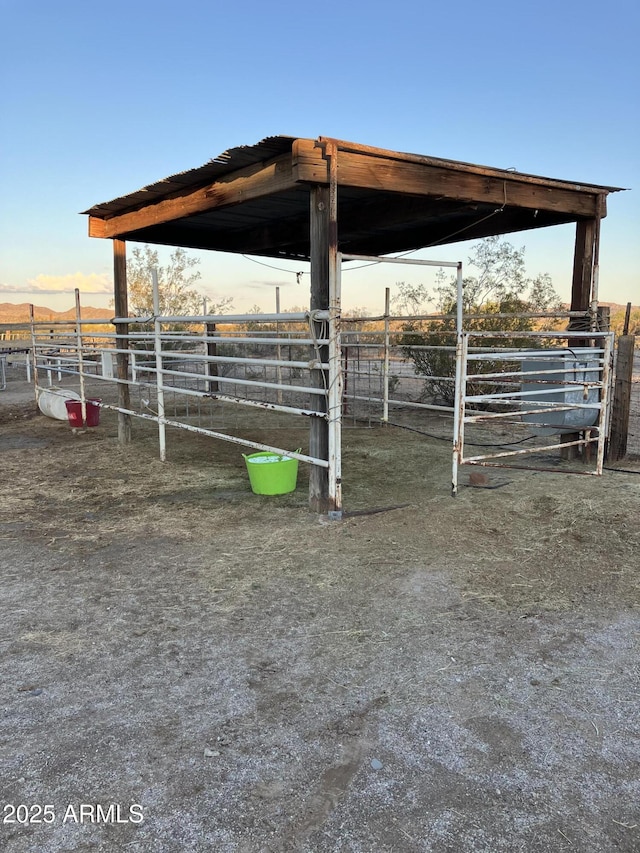 39281 Ave 61 Unit 1/2, Salome, AZ 85348 - view of horse barn