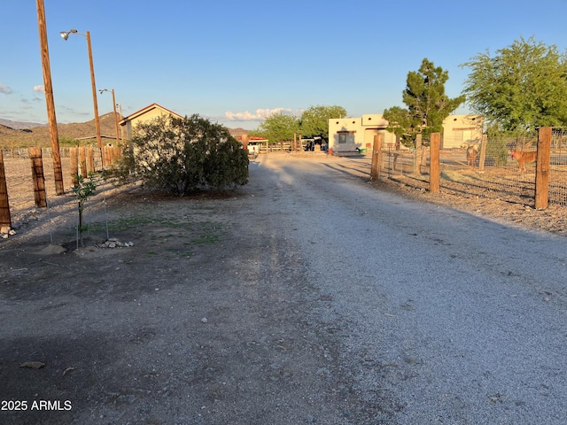 39281 Ave 61 Unit 1/2, Salome, AZ 85348 - view of road featuring street lighting