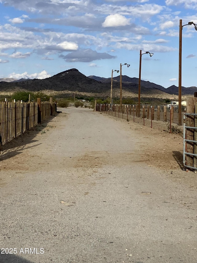 39281 Ave 61 Unit 1/2, Salome, AZ 85348 - view of road featuring a mountain view