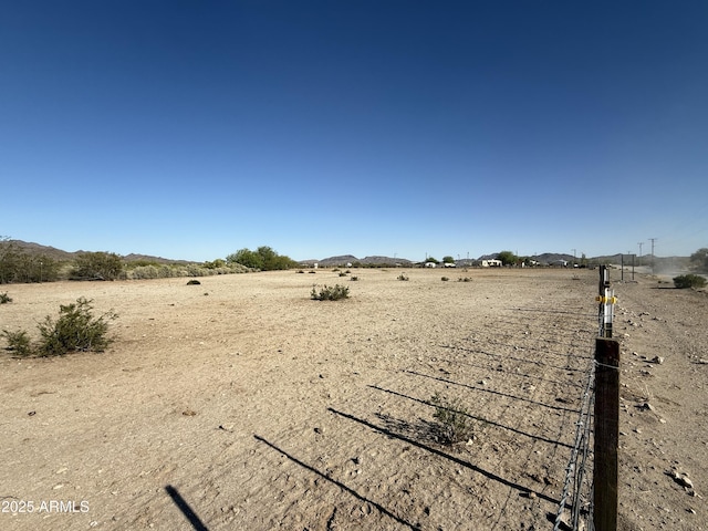 39281 Ave 61 Unit 1/2, Salome, AZ 85348 - view of yard featuring a rural view