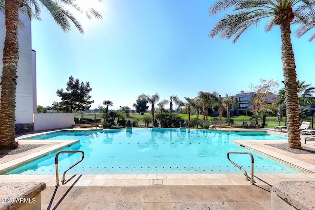 view of swimming pool