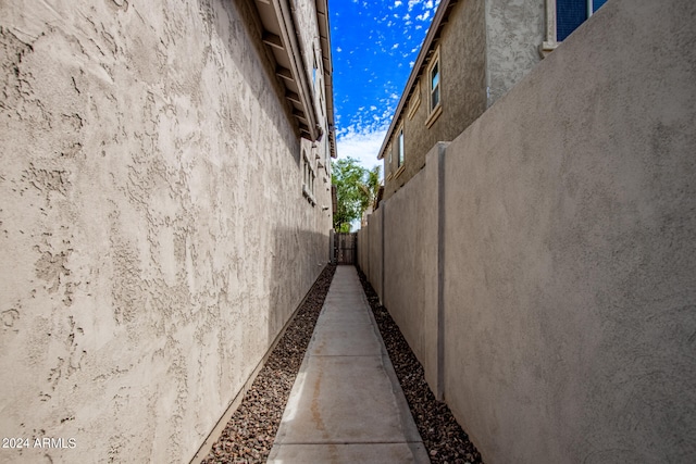 view of property exterior