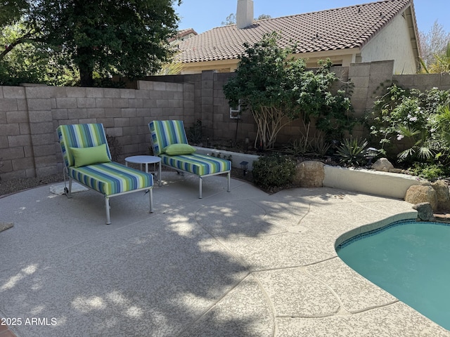 4223 E Wildcat Dr, Cave Creek, AZ 85331 - view of patio with fence