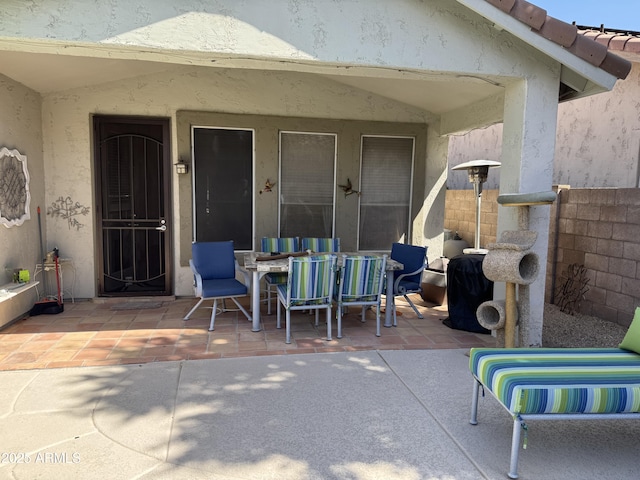 4223 E Wildcat Dr, Cave Creek, AZ 85331 - view of patio / terrace with outdoor dining space