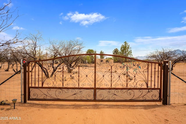 view of gate