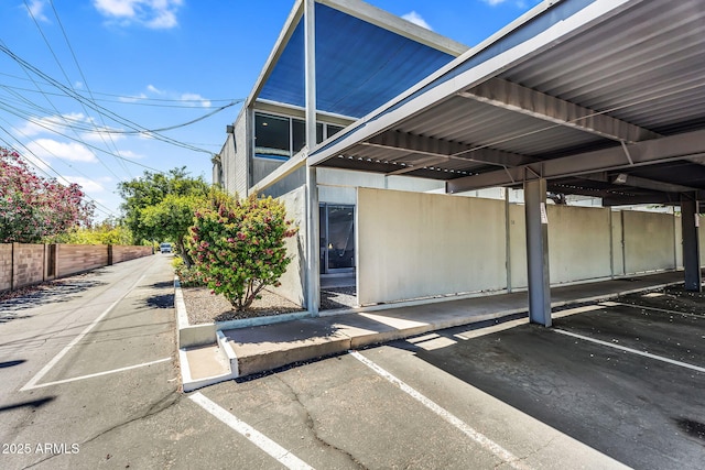 4411 N 40th St Unit 59, Phoenix, AZ 85018 - covered parking lot with fence