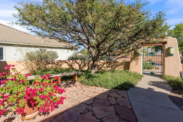 view of patio