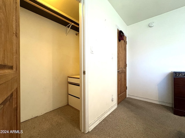 view of closet