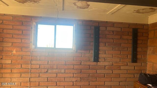 detailed view of brick wall