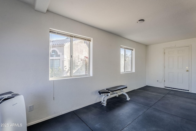 interior space featuring plenty of natural light