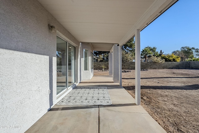 view of patio