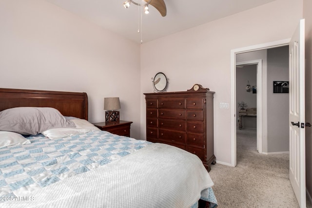 6862 W Honeysuckle Dr, Peoria, AZ 85383 - bedroom with carpet floors, baseboards, and a ceiling fan