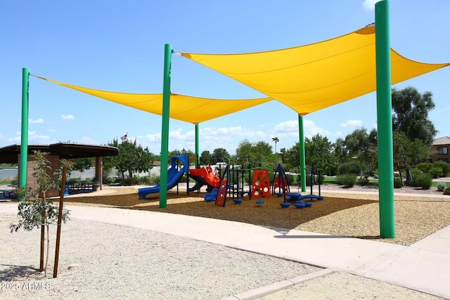 view of community playground