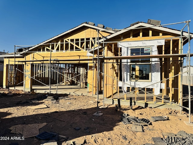 view of rear view of house