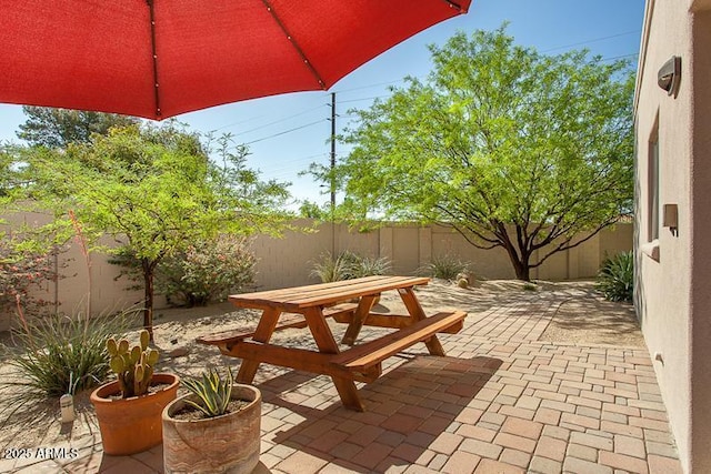 view of patio / terrace