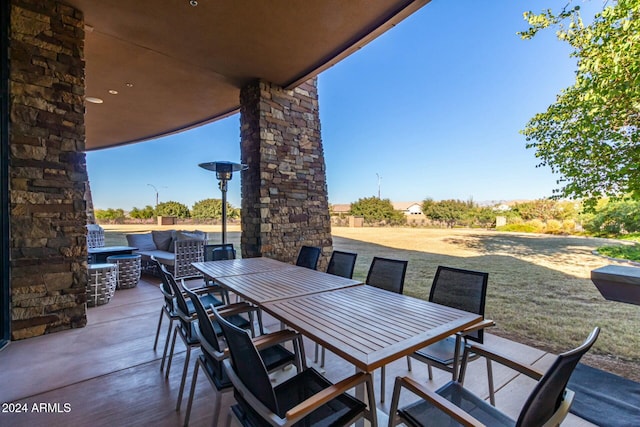 view of patio / terrace