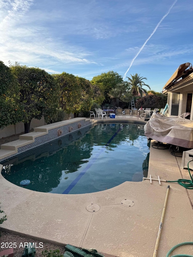 view of swimming pool