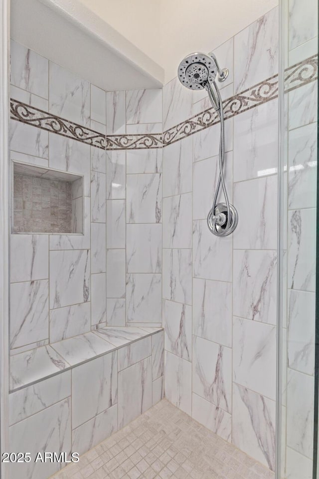 1021 S Greenfield Rd Unit 1211, Mesa, AZ 85206 - full bathroom with tiled shower