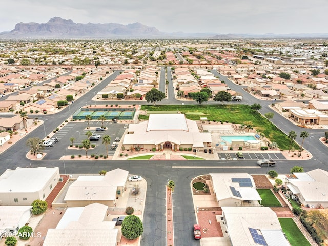 2101 S Meridian Rd Unit 250, Apache Junction, AZ 85120 - aerial overview of property's location featuring mountains and nearby suburban area
