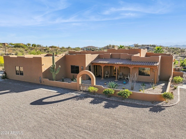 view of rear view of house