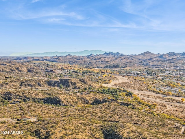 view of mountain feature