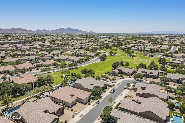 22255 E Quintero Rd, Queen Creek, AZ 85142 - aerial view of residential area featuring mountains