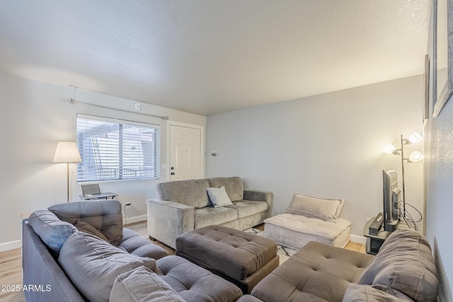 17 E Ruth Ave Unit 303, Phoenix, AZ 85020 - living area featuring light wood-style flooring and baseboards