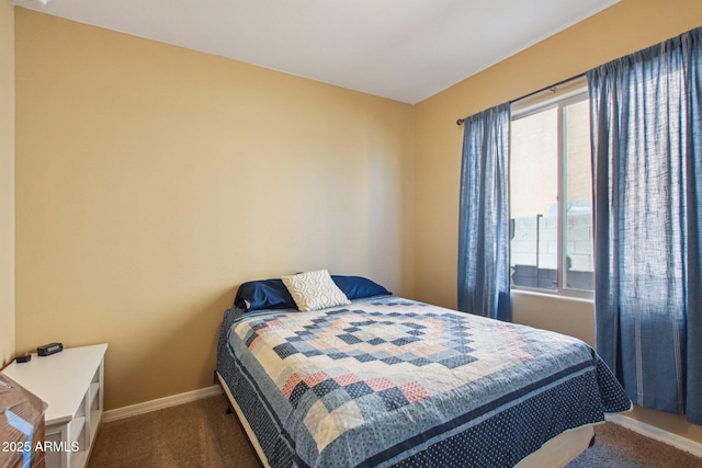 carpeted bedroom with multiple windows