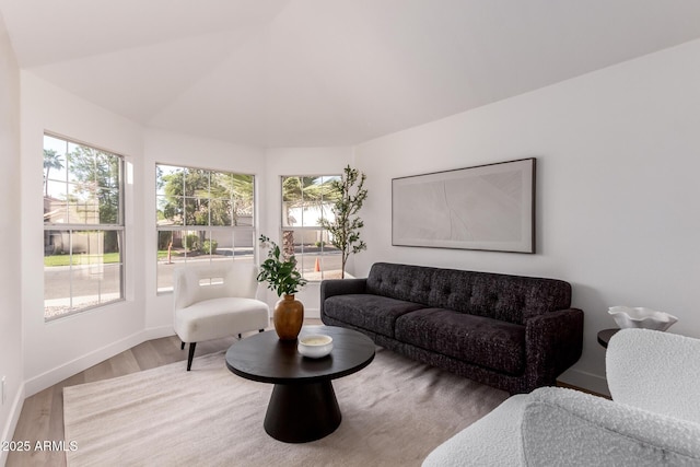 1627 W Maplewood St, Chandler, AZ 85286 - living room with plenty of natural light, wood finished floors, and baseboards