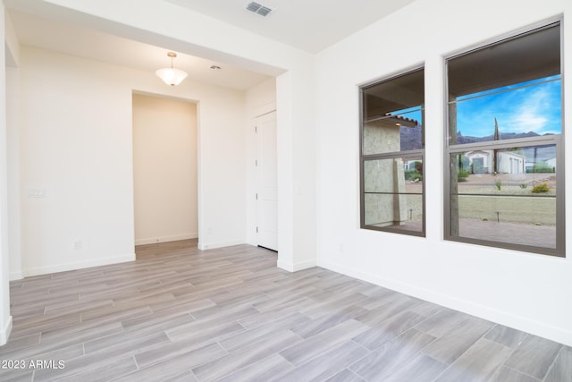 view of empty room