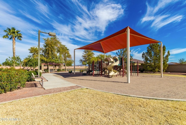 view of community playground