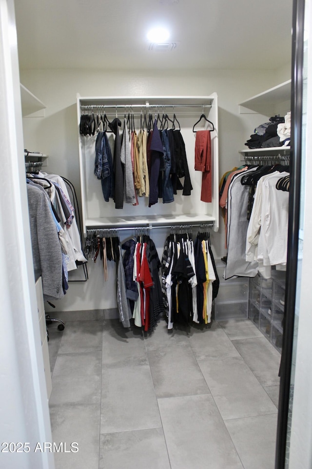 view of spacious closet