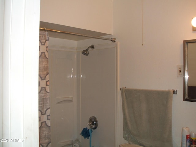 view of full bathroom