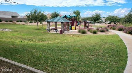 4556 E Gagarinite Ln, San Tan Valley, AZ 85143 - view of home's community featuring a yard and playground community
