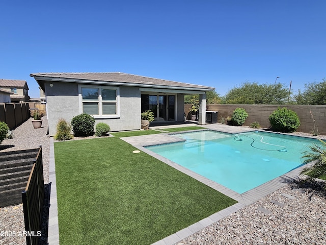 18871 S 209th Way, Queen Creek, AZ 85142 - view of swimming pool with a fenced backyard