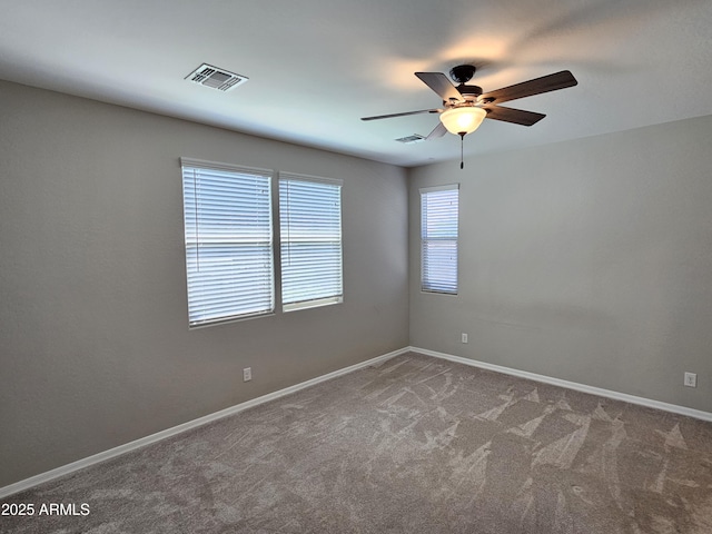 18871 S 209th Way, Queen Creek, AZ 85142 - carpeted empty room featuring a ceiling fan and baseboards