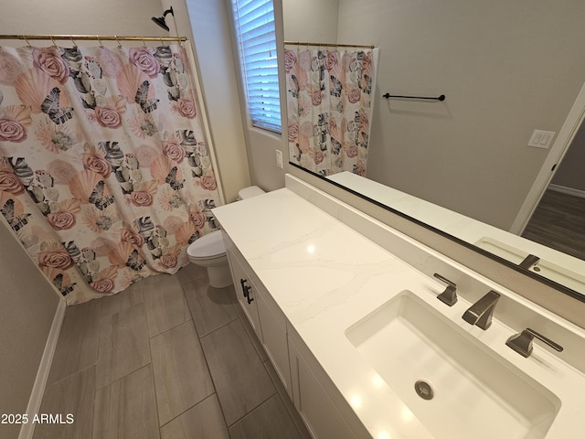 18871 S 209th Way, Queen Creek, AZ 85142 - bathroom with vanity and curtained shower