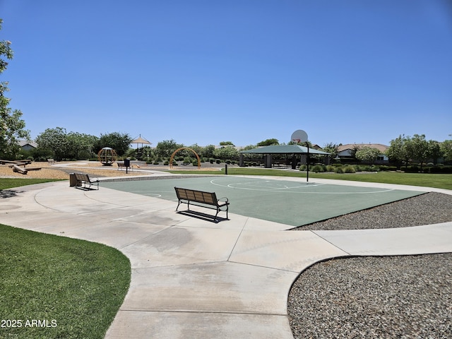 18871 S 209th Way, Queen Creek, AZ 85142 - surrounding community with a gazebo and community basketball court