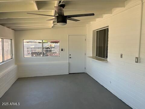 18045 N 20th Ln N, Phoenix, AZ 85023 - view of unfurnished sunroom