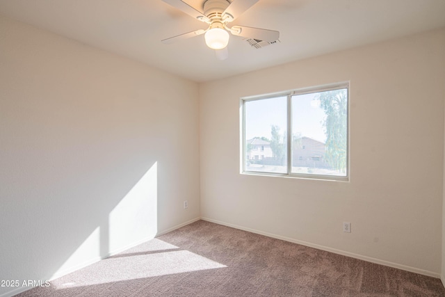3365 N Sunaire, Mesa, AZ 85215 - carpeted empty room featuring baseboards and a ceiling fan